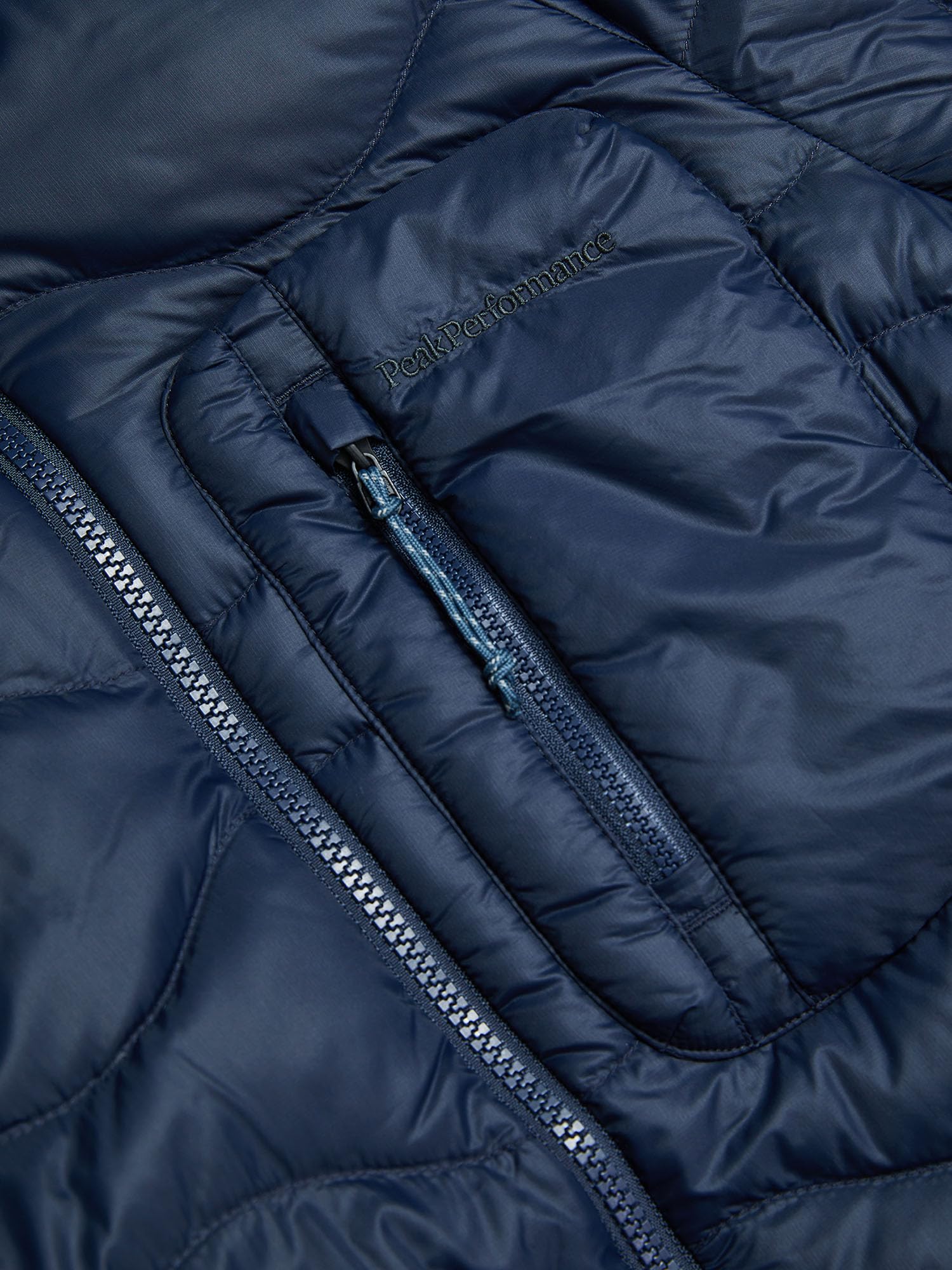 Peak Performance X Parka, Sombra Azul, Medium Unisex niños
