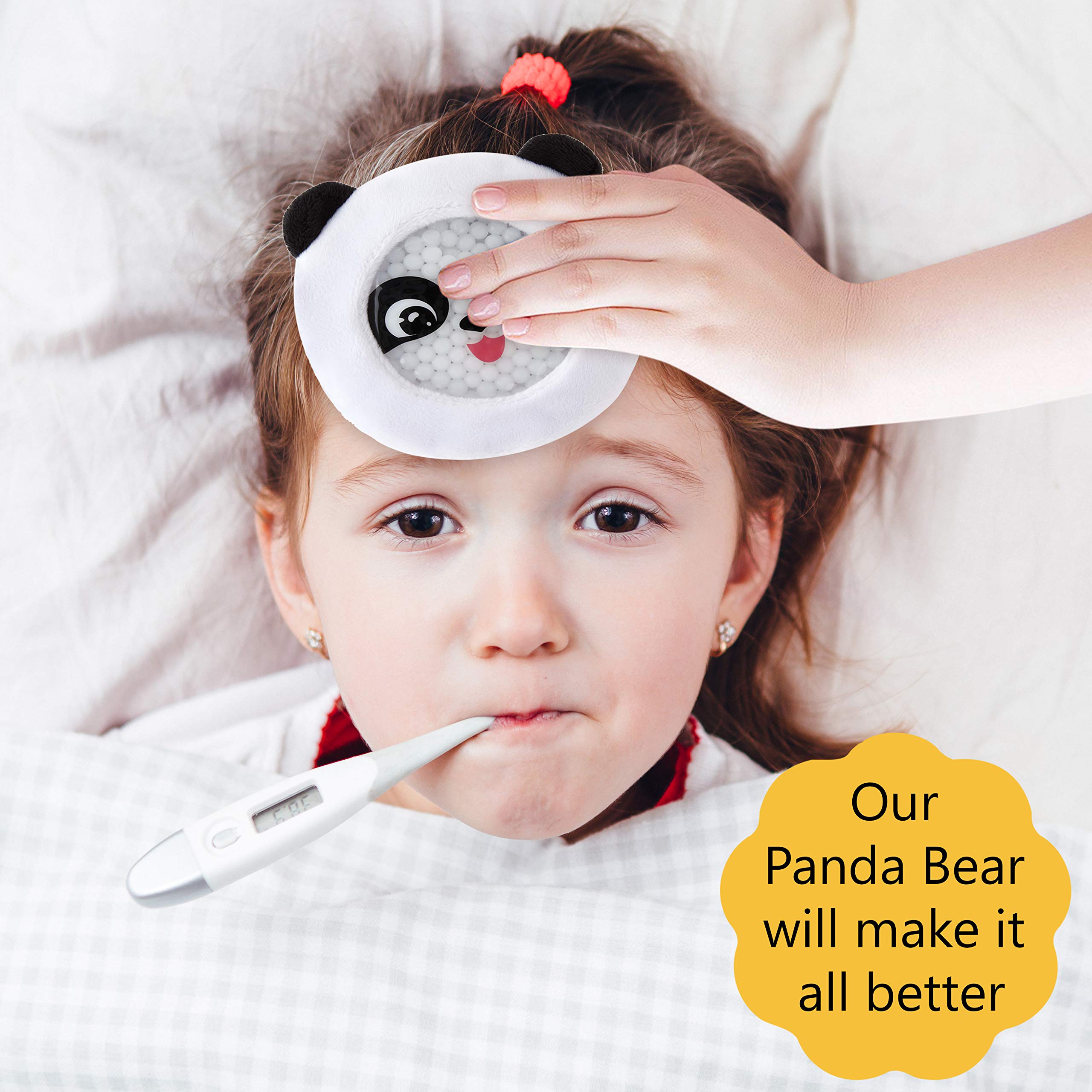 Hot Packs & Ice Packs for Injuries Reusable (3 Pack) Cute Reusable