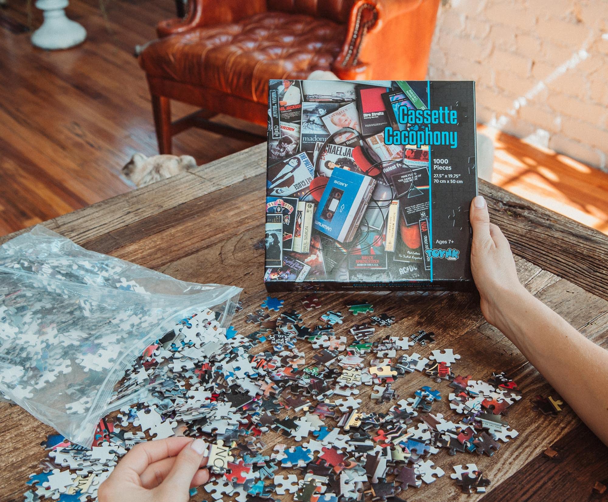 Amazon.com: 80s Cassette Music Hits 1000-Piece Jigsaw Puzzle