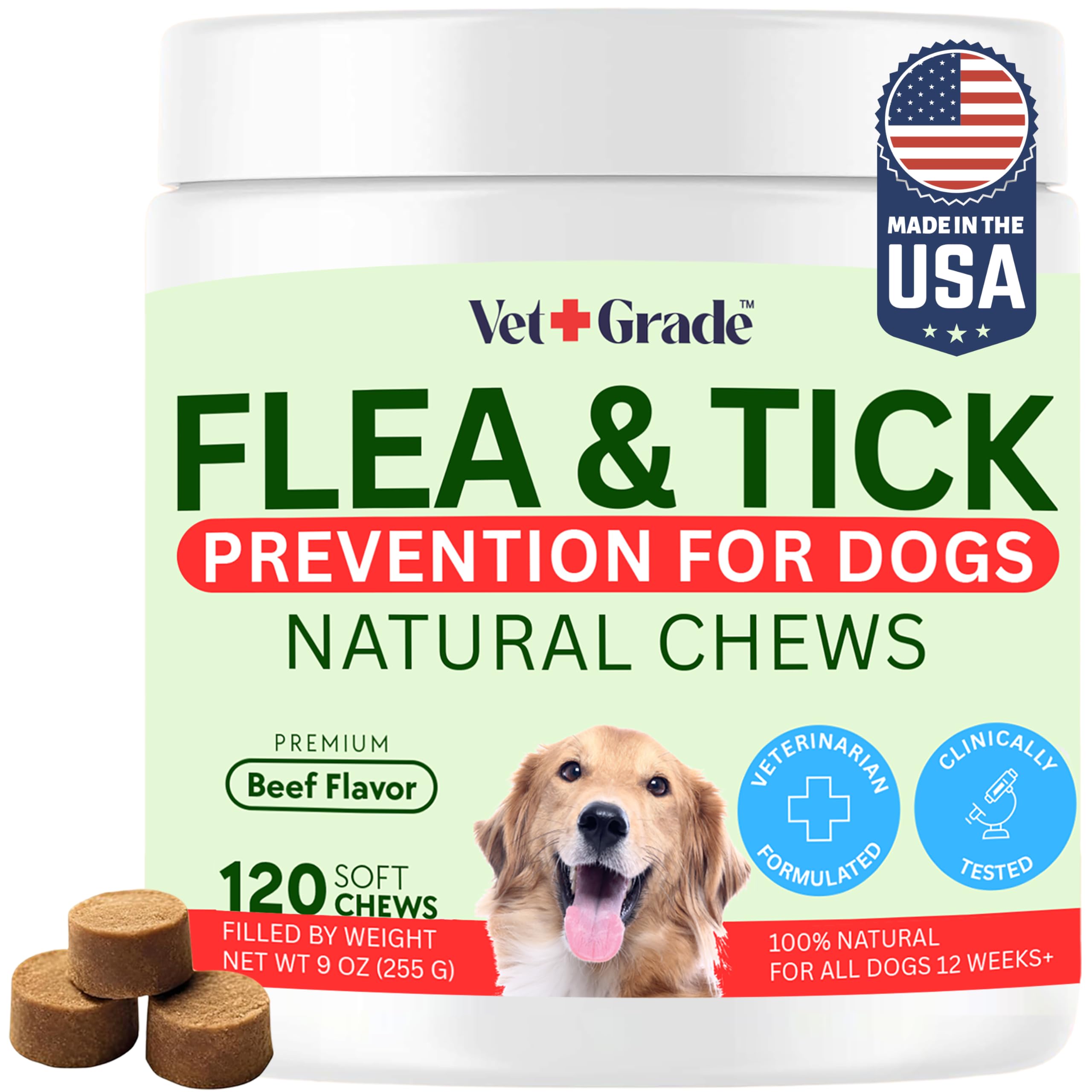 VetGrade Flea and Tick Chews