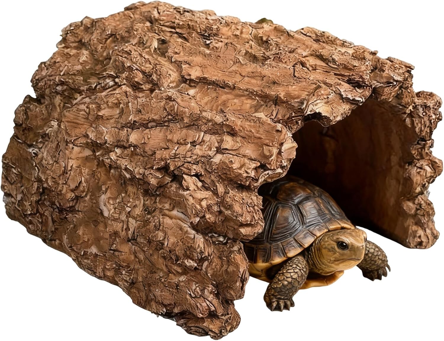 Genérico Hideouts for Snakes Habitat Resin Terrace Turtle Rest Aquarium, Tank, Bearded Dragon, Leopard Turtle, Geckos, Reptiles, Amphibians And Snake