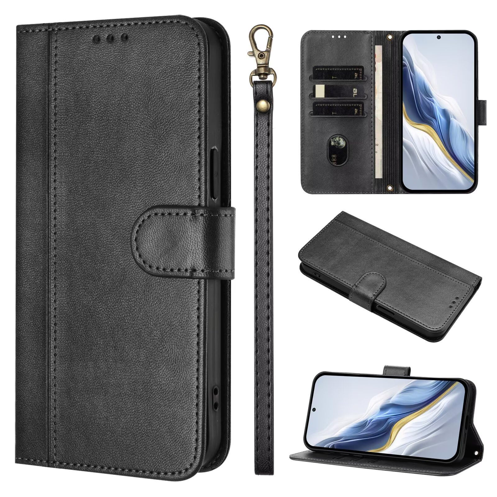 Radoo Cover per Samsung Galaxy A21S, Custodia Portafoglio a Libro Protettiva Flip Cover con