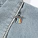 Ximimark 4 pc Colorful Rainbow Alien Spaceship Brooch for Men - Fashionable Enamel Pin for Backpacks and Clothing
