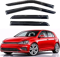 Vista 345 de KPY Moldura deflectora de viento con protección contra la lluvia compatible con GMC Terrain 2018-2023, 4 unidades, para ventana lateral, autoadhesiva