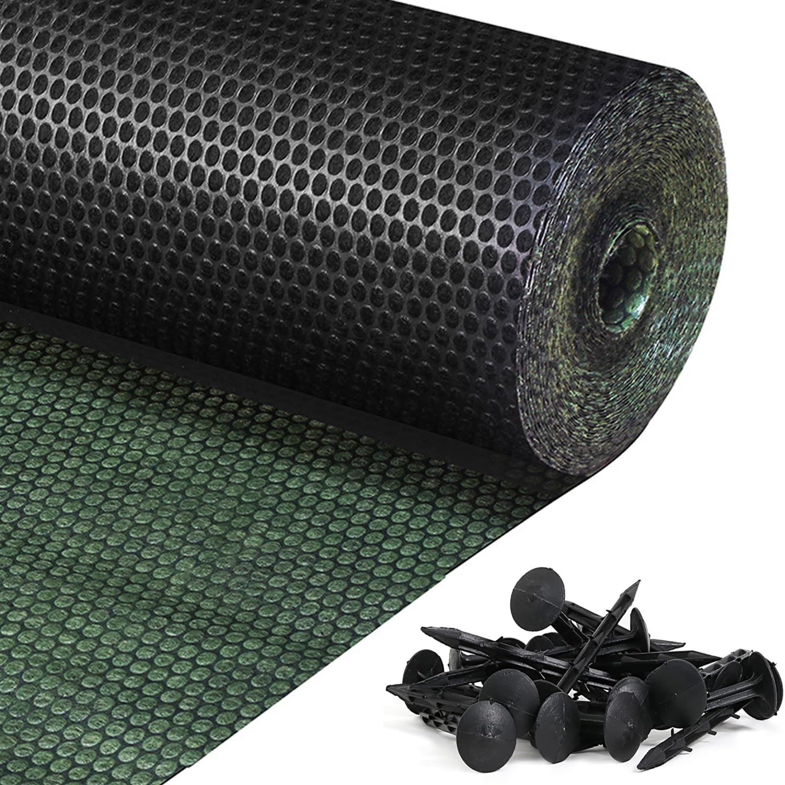 Amazon | 防草シート 除草シート 0.6m×20m 防草シート 2WAY 緑黒両面