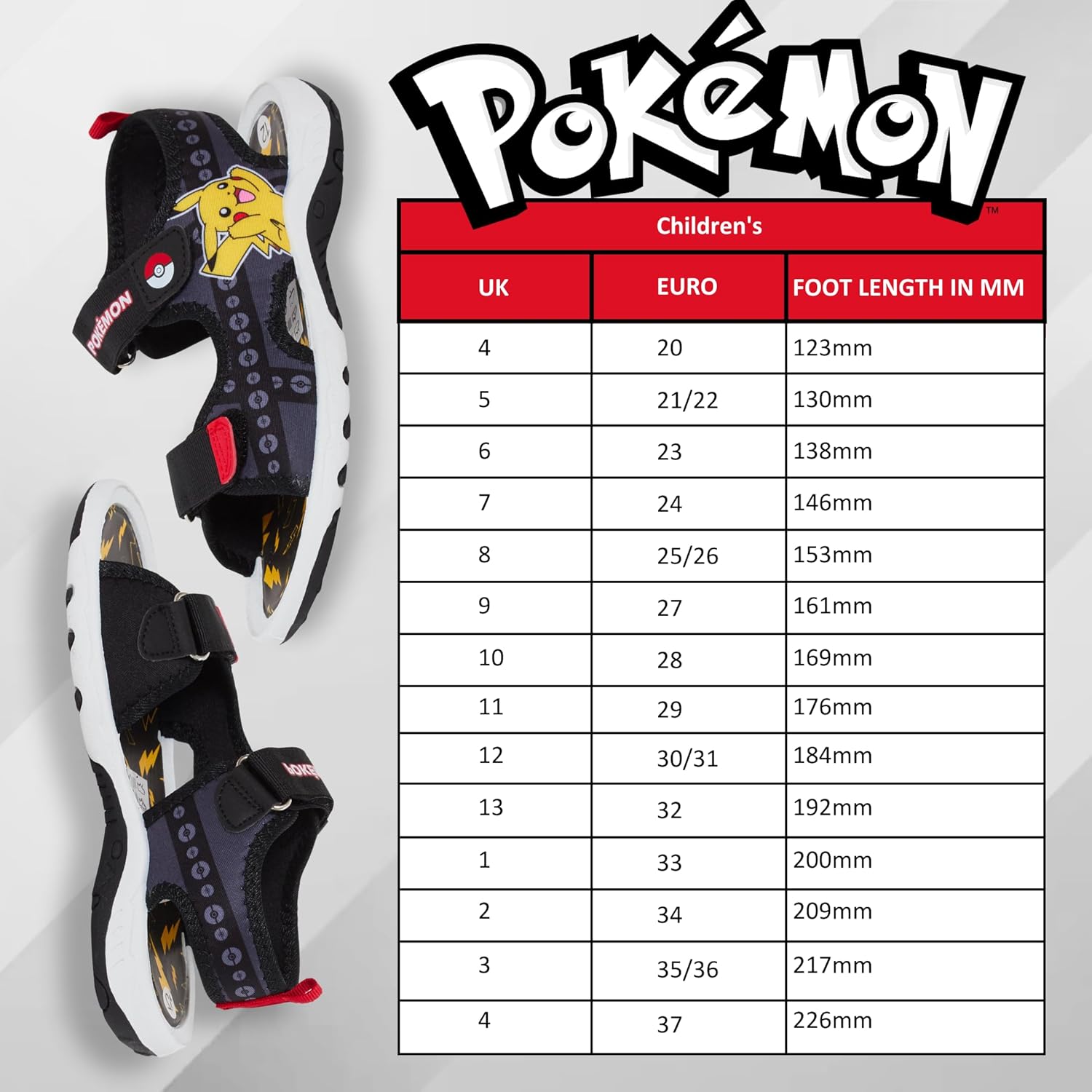 Leomil Pokémon Schoenen Lichtgevende schoenen kinderen jongens 26