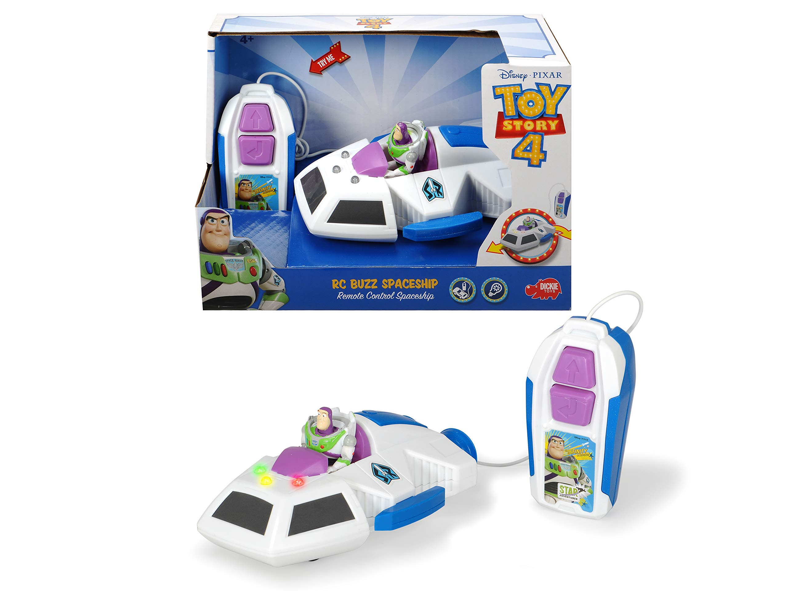 Toy Story Buzz Lightyear Juguete Volador Coche Teledirigido Niños