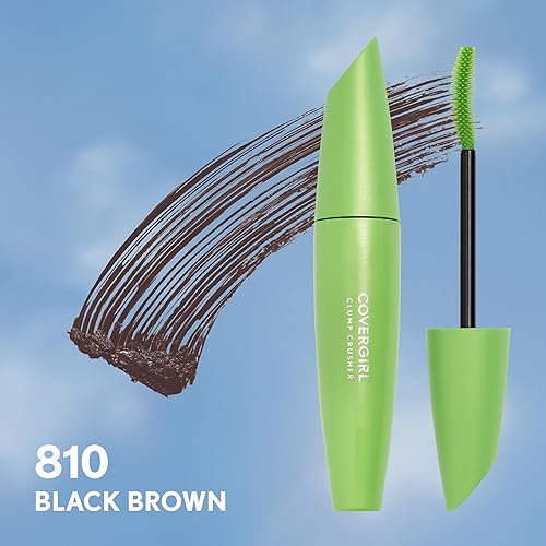 Miniatura 3 de COVERGIRL Clump Crusher - Máscara de rímel, 20 veces más volumen, cepillo de doble cara, de larga duración, color marrón negro 835 (paquete de 1)