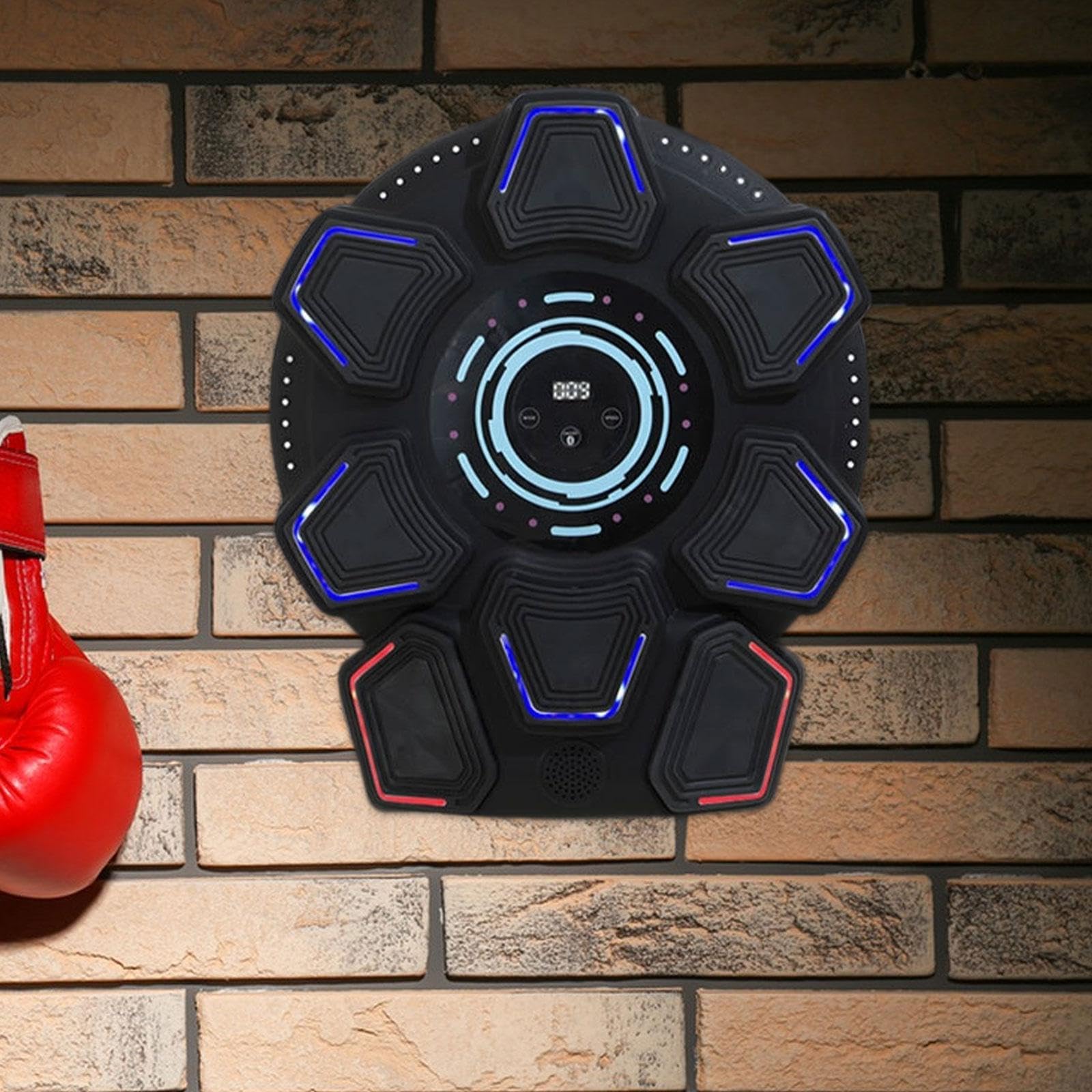 Máquina de Boxeo Electrónica Music Boxing Objetivo de Pared para Entrenamiento Almohadilla Musical Reactiva Sensores Inteligentes Material Dur
