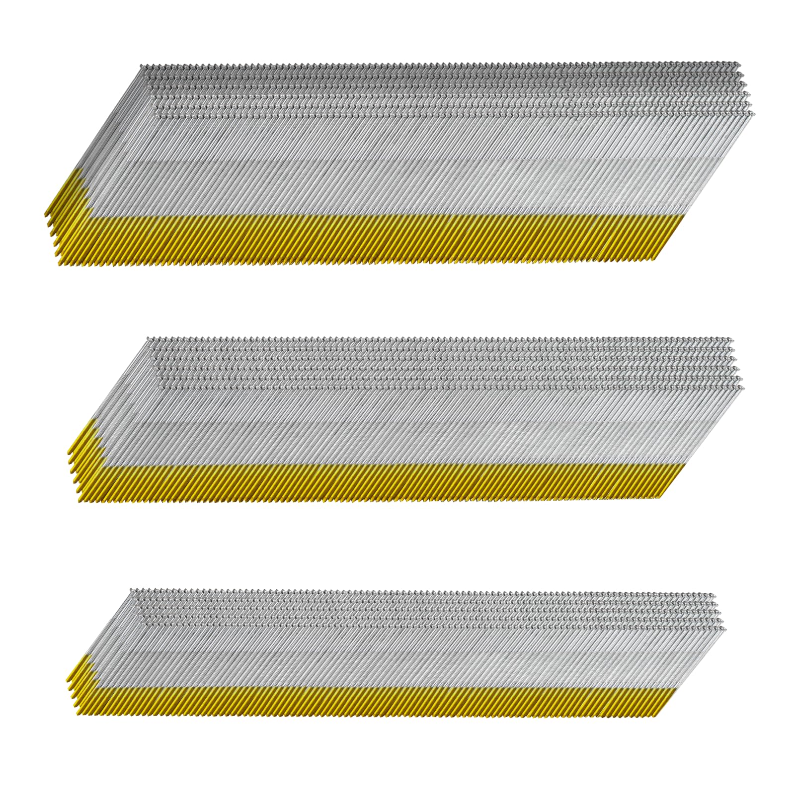 SITLDY 15 Gauge DA Angled Finish Nails, 34-Degree, 900-Pack