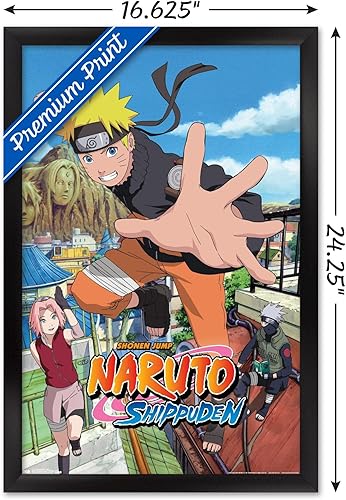 Miniatura 8 de Trends International Naruto Shippuden - Póster de pared de salto, 22.375 x 34 pulgadas, paquete de póster y clip