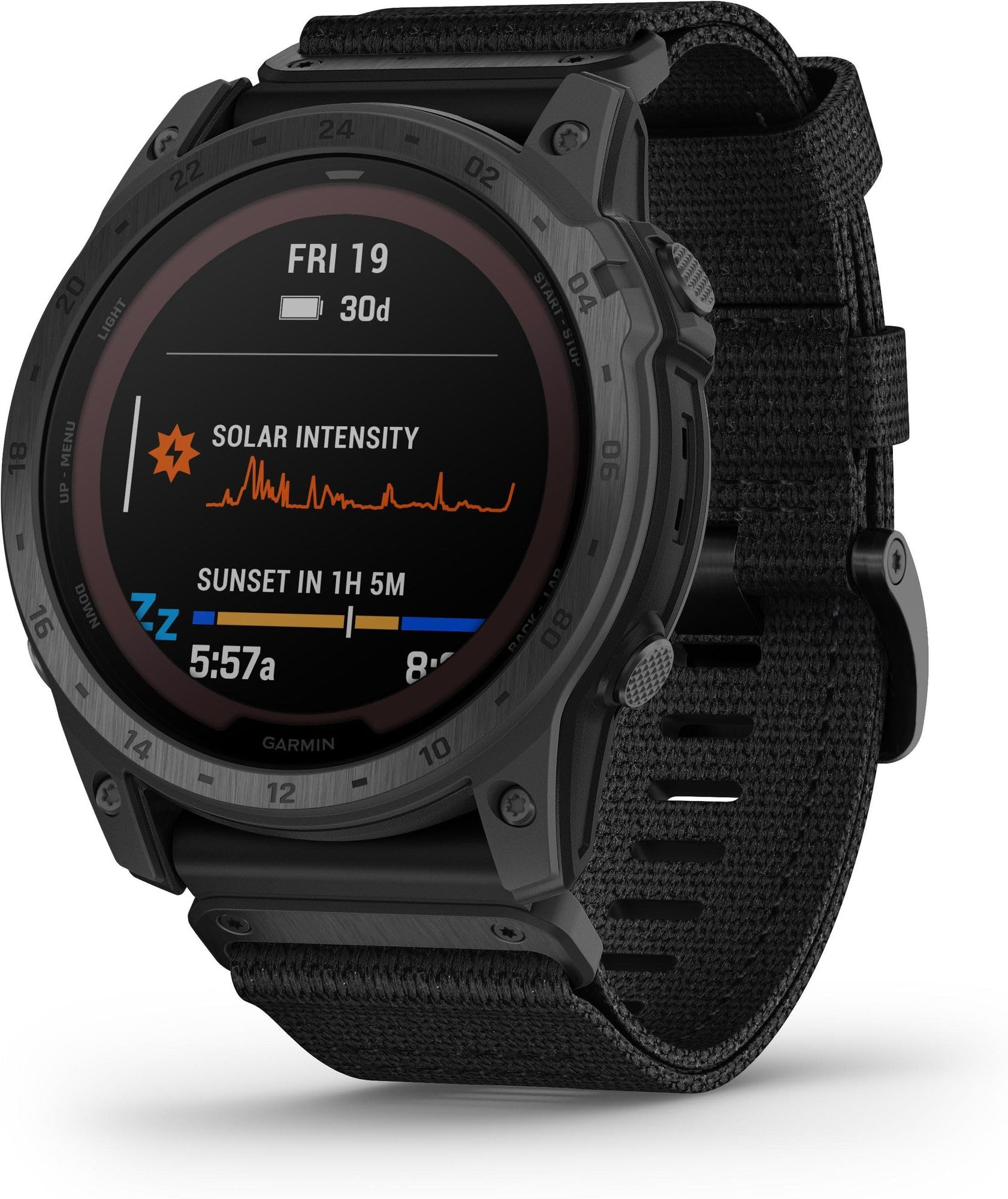 Garmin - 010-02704-11 - tactix 7 - Profi-Edition - Taktische Premium-GPS-Smartwatch mit Nylonarmband - Solar