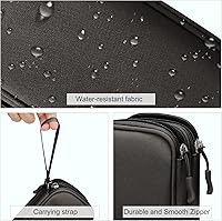 Vista 4 de FYY Electronic Organizer, Travel Cable Organizer Bag Pouch Electronic Accessories Carry Case Portable Waterproof Double Layers All-in-One Storage