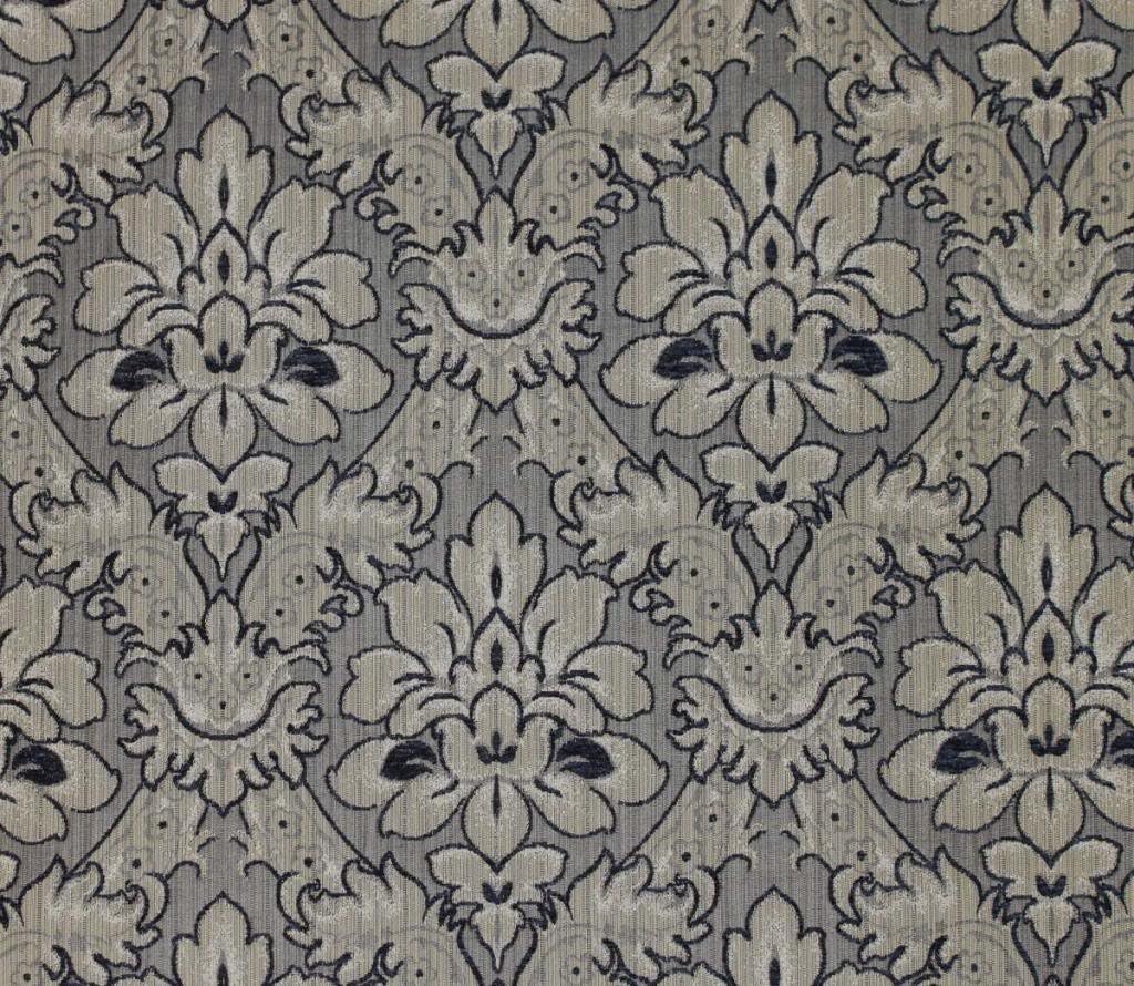 Upholstery Fabric by the Yard, Chenille, Leopold Licorice