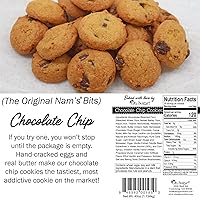 Vista 2 de Nam's Bits - Galletas con chispas de chocolate, tarro de galón Big Brother - JBB