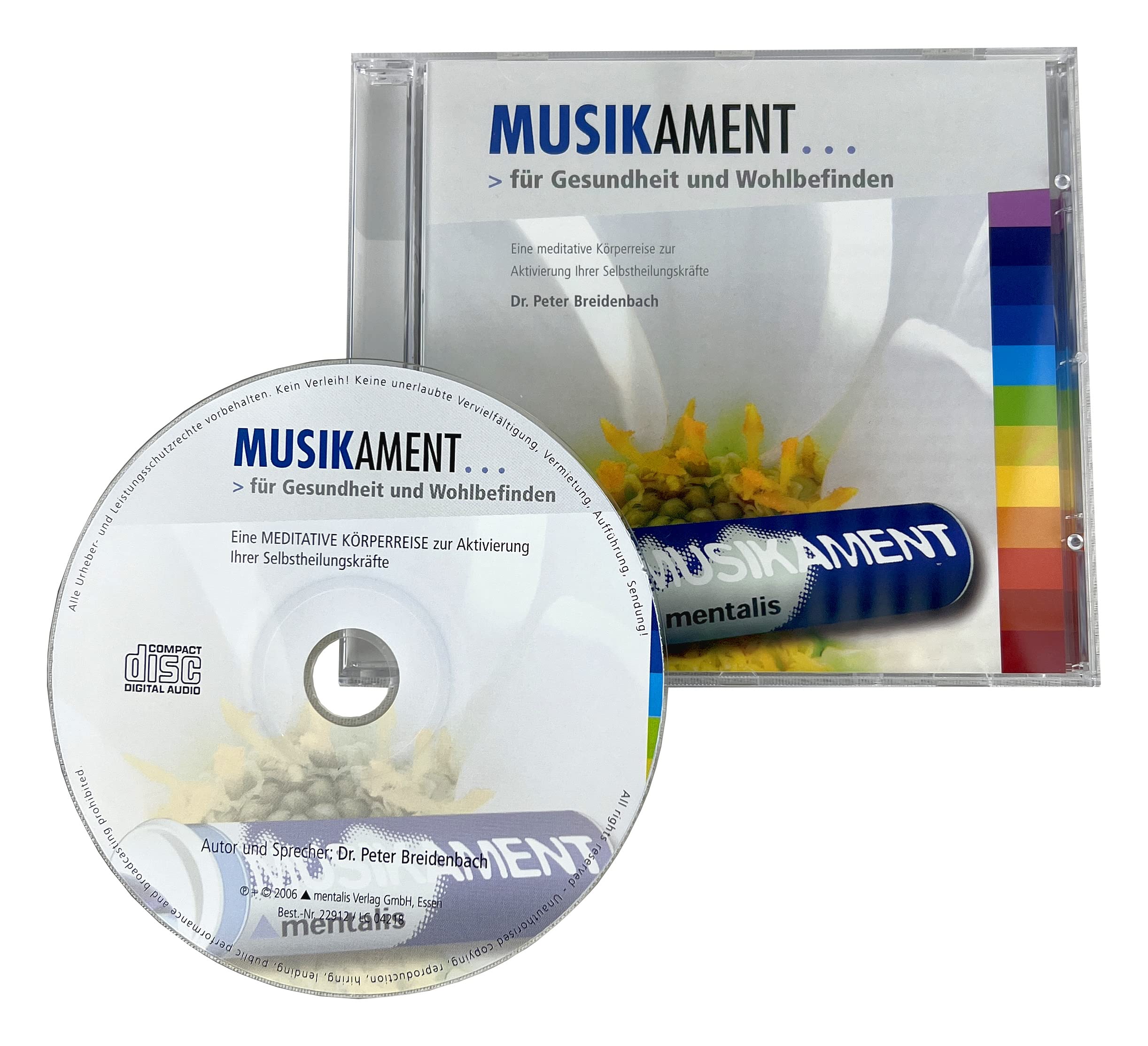 Bijos - Scatola di incenso classica con 20 incensi selezionati e musica rilassante, CD salute/benessere