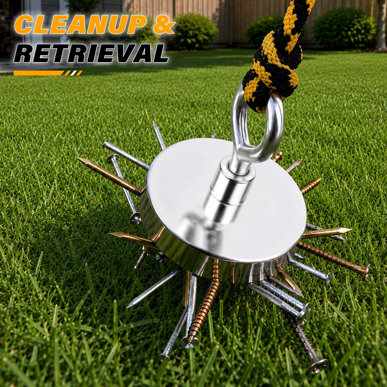 FINDMAG 200 LBS Fishing Magnet - Powerful Metal Retrieval -6
