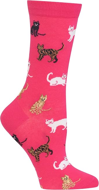Hot Sox Womens Fun Cocktail Crew Socks-1 Pair Pack-Happy Hour Cool & Funny Gifts
