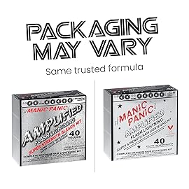 MANIC PANIC Flash Lightning Super Strength Bleach Kit - 40 Volume Developer + Bleach Powder - Hair Lightener for Dark Hair + Lifting up to 7 Levels - Vegan & Cruelty Free (2 Pack)