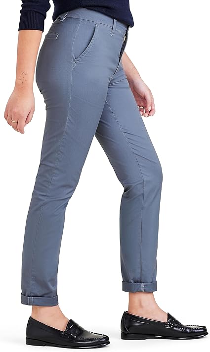 Dockers WEEKEND CHINO SLIM Klasik Pantolon Kadın