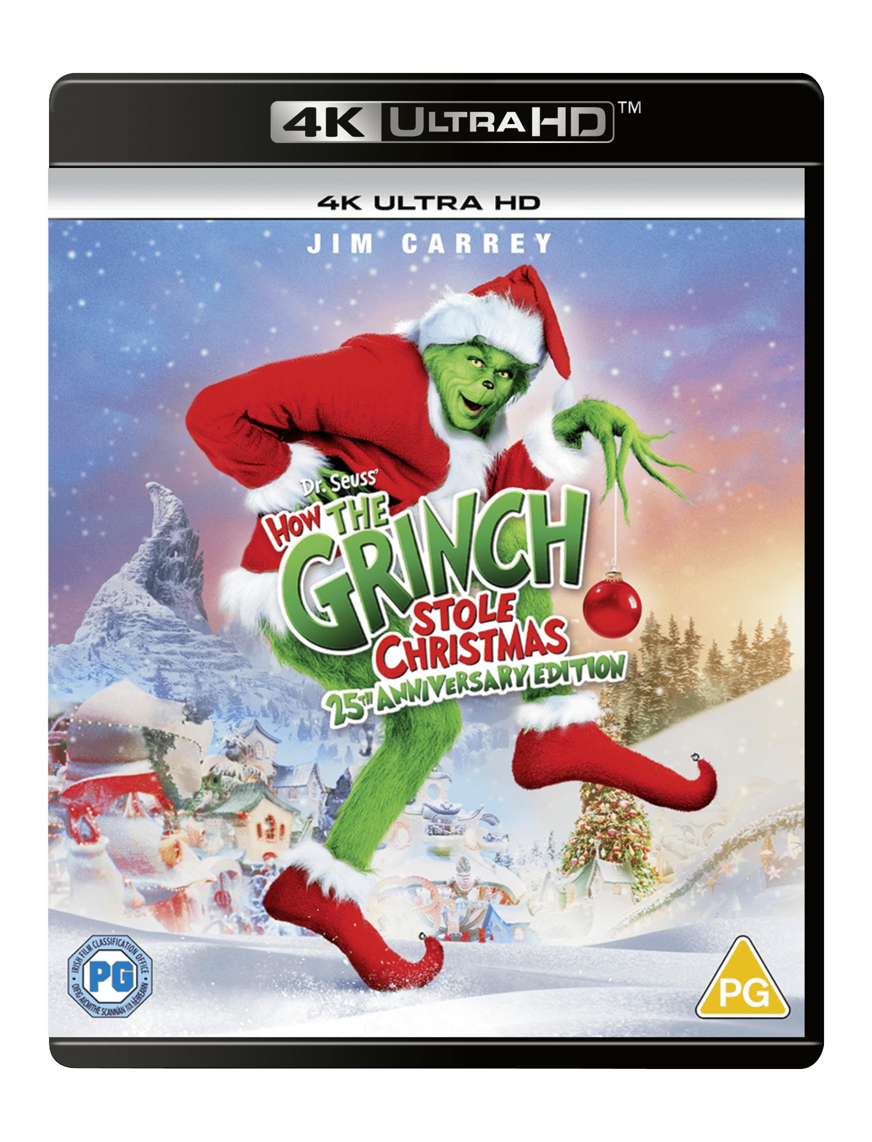 Dr Seuss' How the Grinch Stole Christmas - 25th Anniversary Edition [4K Ultra HD] [Blu-ray] [Region B]