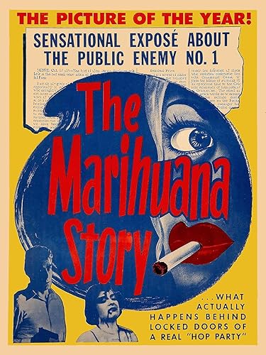 MAGNET 1951 "The Marihuana Story" - Lámina magnética de vinilo para adultos, para taquillas, coches, carteles, refrigerador de 5 pulgadas