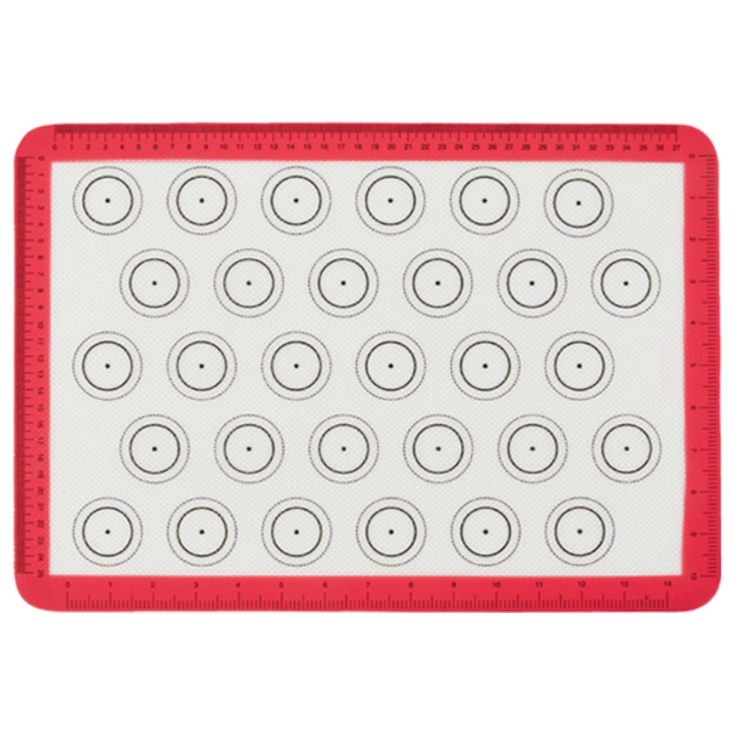 Kraptick Silicone Rolling Mat, Silicone Baking Sheet, Silicone Macaron Baking Mat, Reusable baking mat, Non-Stick Silicone Baking Mat for Oven (42 * 29.5cm) Macaron Cookies Sheet (DMFP571)