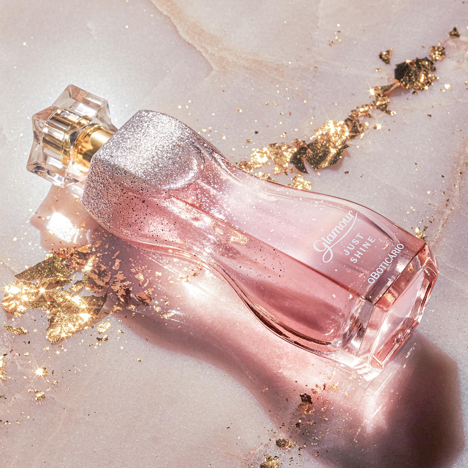 O Boticário Glamour Just Shine Eau de Toilette EDT Colonia Perfume Para Mujer | Fragancia Bergamota Magnolia Iris y Jazmín 75ml