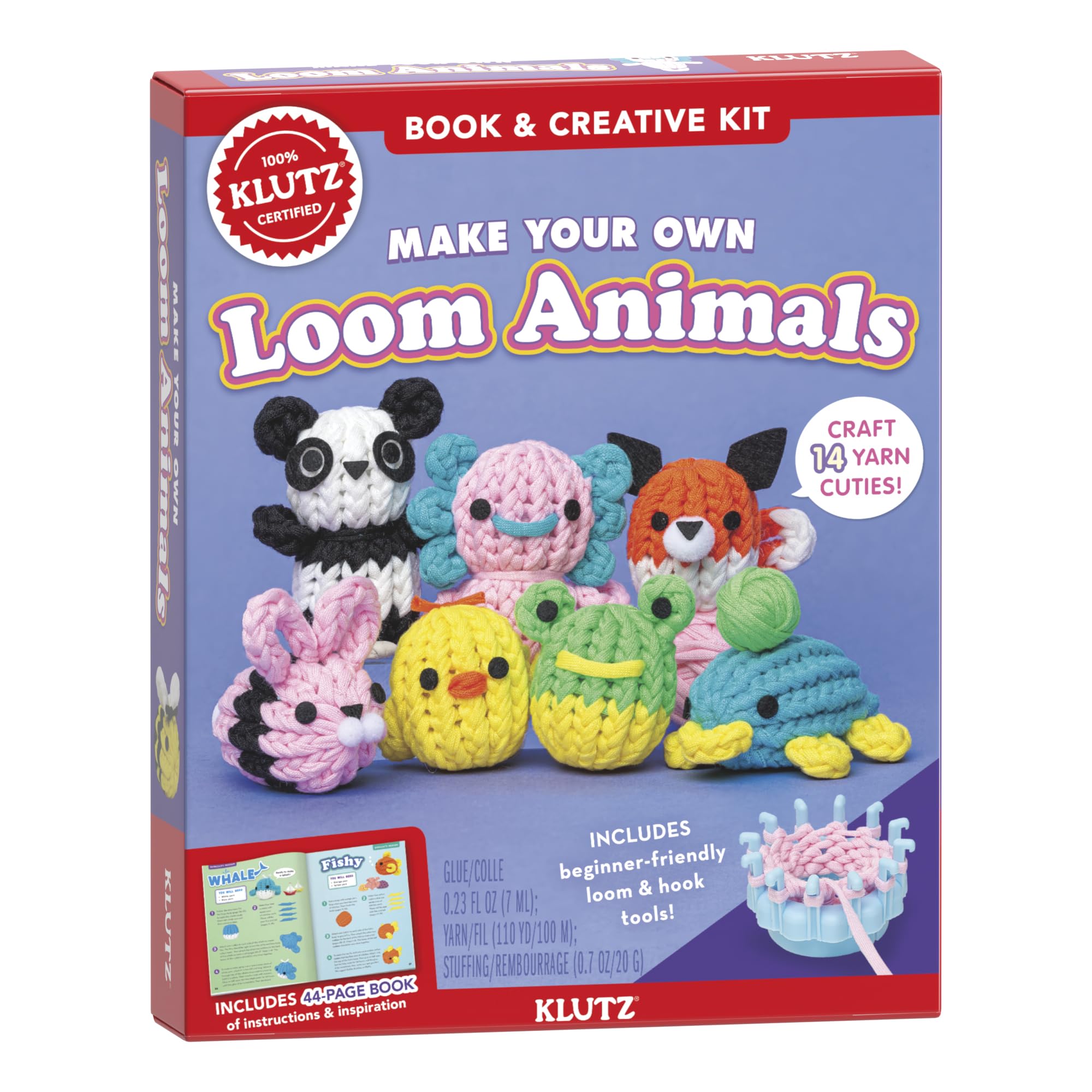 KLUTZ Make Your OWN Loom Animals