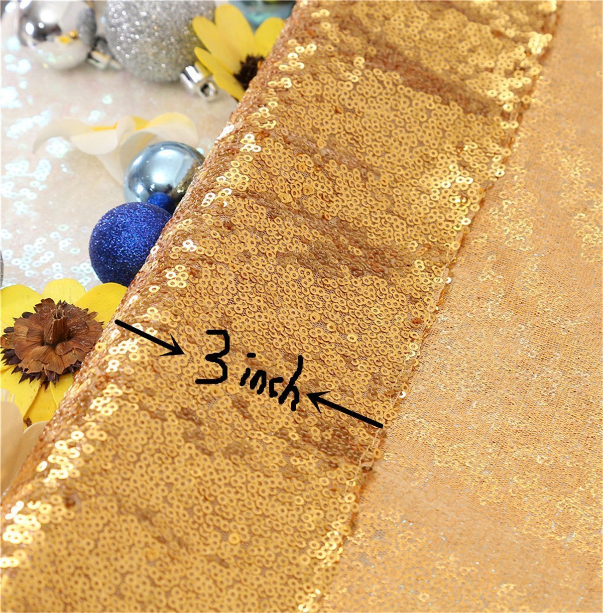 Eternal Beauty 305x305cm Pink Shinny Sequin Photography Backdrop Party Prom Wedding Youtobe Banquet Photo Background (10x10 feet) — view 6