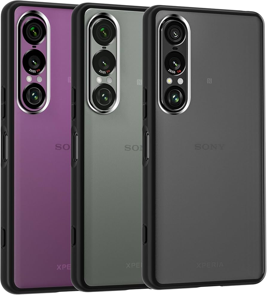 Amazon.co.jp: SONY Xperia 1 VII 用 ケース 半クリア SO-51F | SOG15