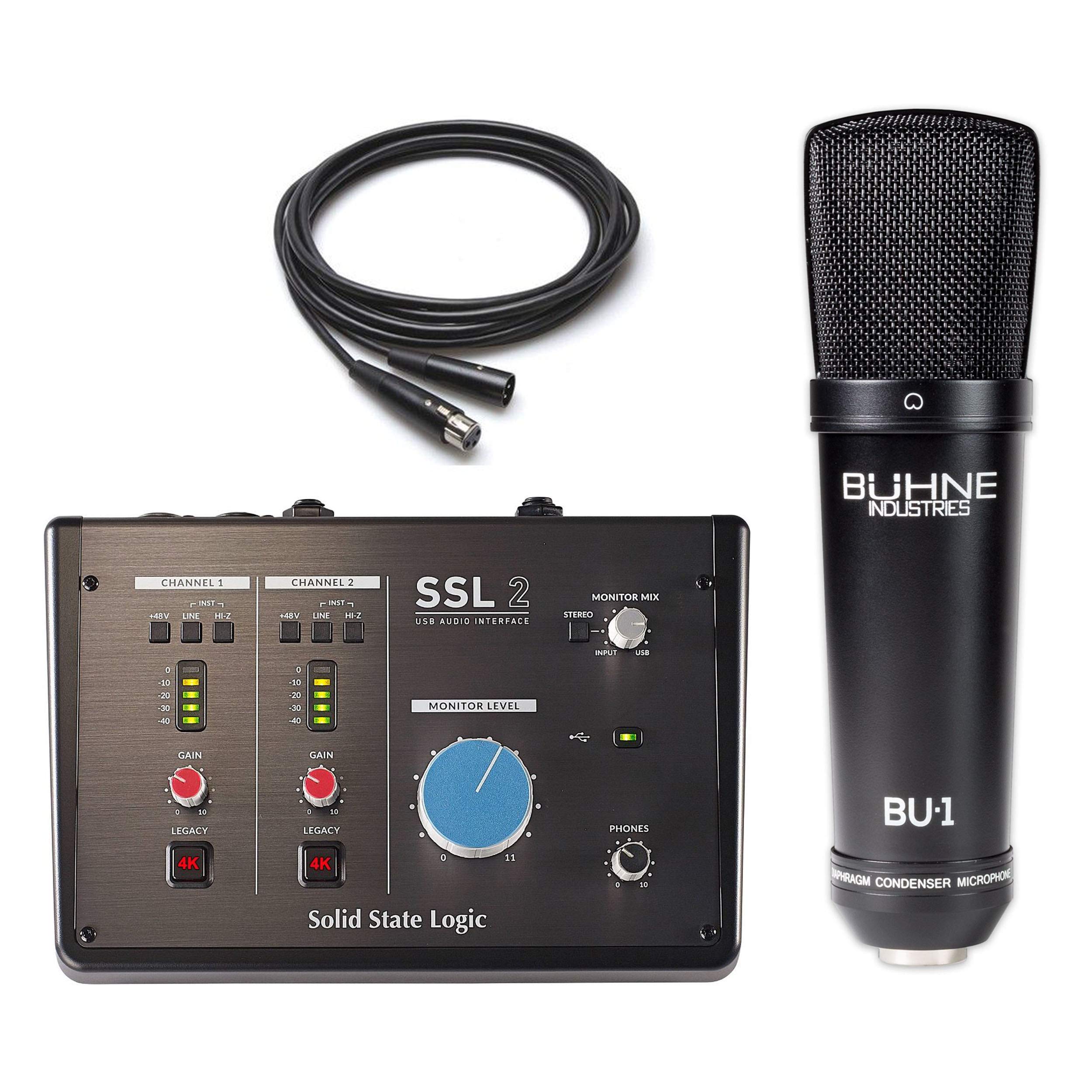 Buy SSL2 USB Audio Interface with BU1 Mic & Cable Online at desertcartBahamas