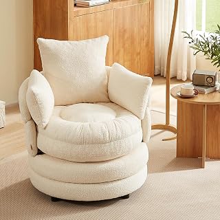 Pinmoco Swivel Barrel Chair