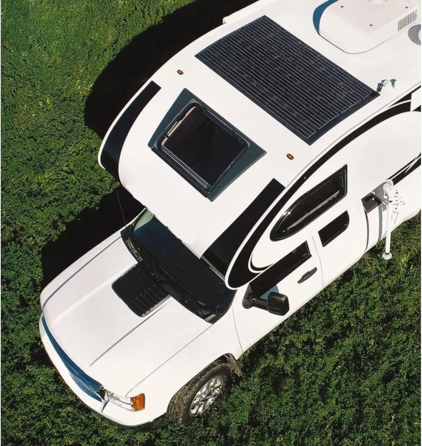 Four Season Pickup Truck Tent with Aluminum Telescopic Ladder, Epoxy Bonded Insulated Body, Compact Pop-Up Unit for Remote Camping Trips