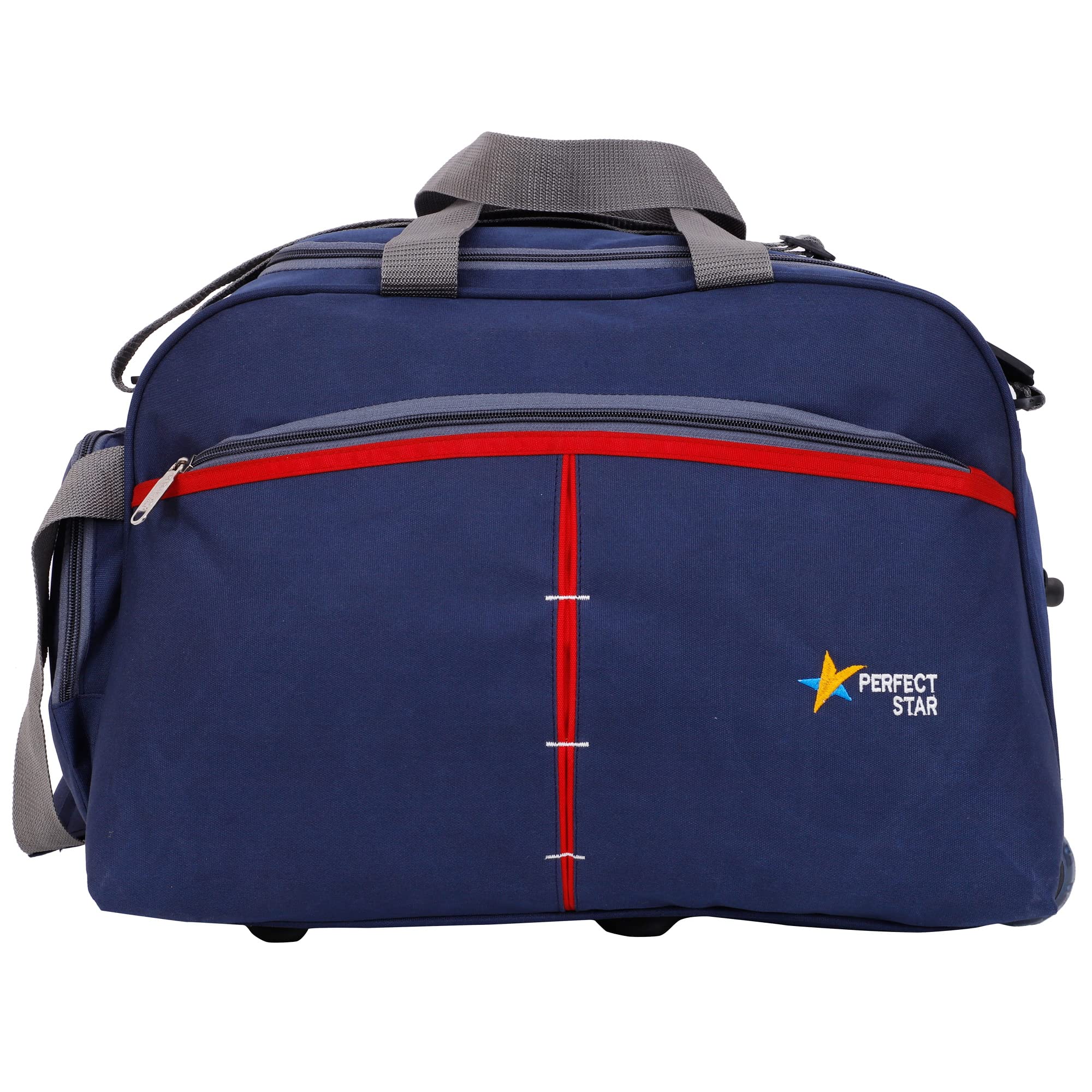 Polyester Spacious 51Cm Duffle Trolley Bags for Travel 65 L-image-20