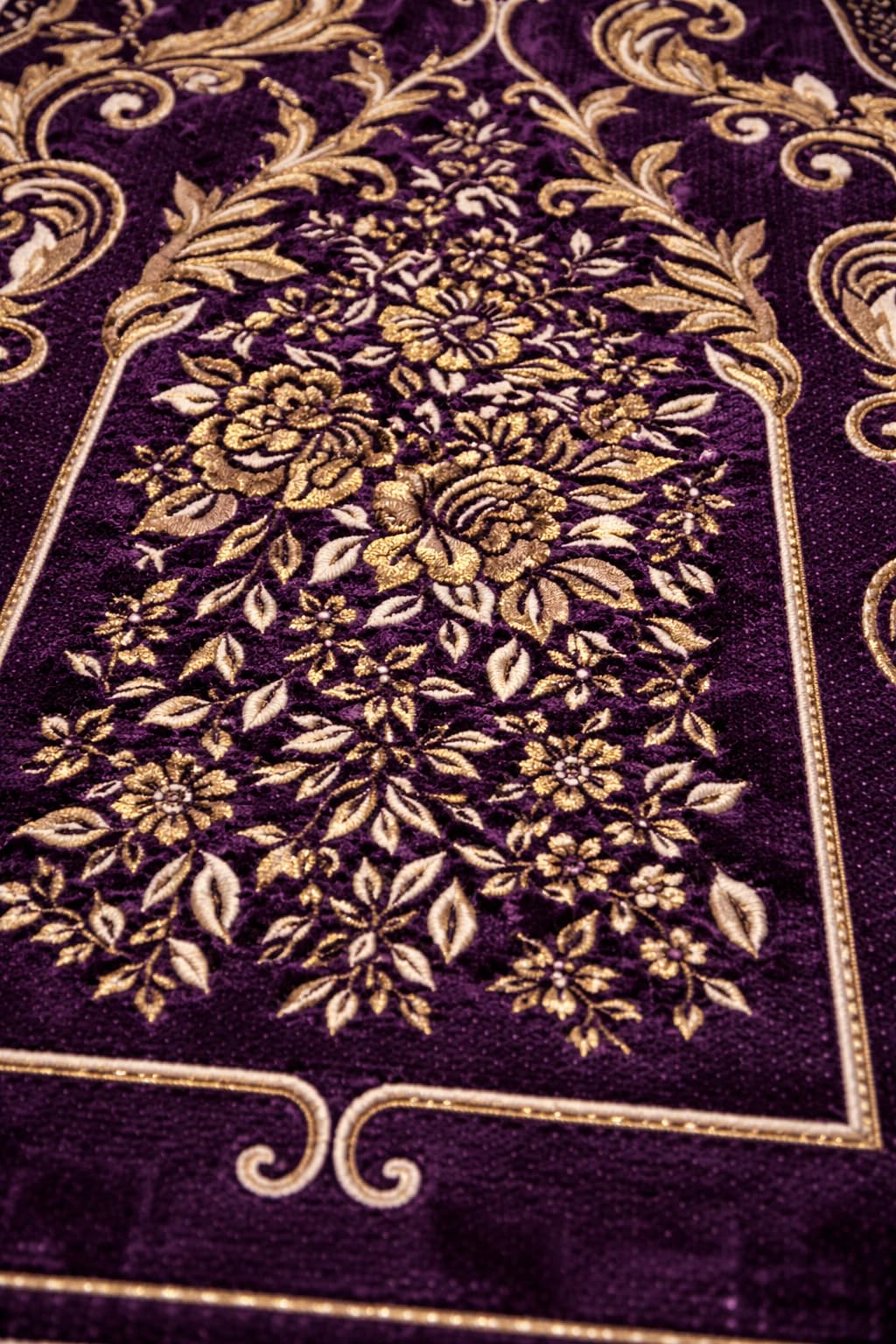 Janamaz Prayer Mat - Velvet, Aasan, & Comfortable -3