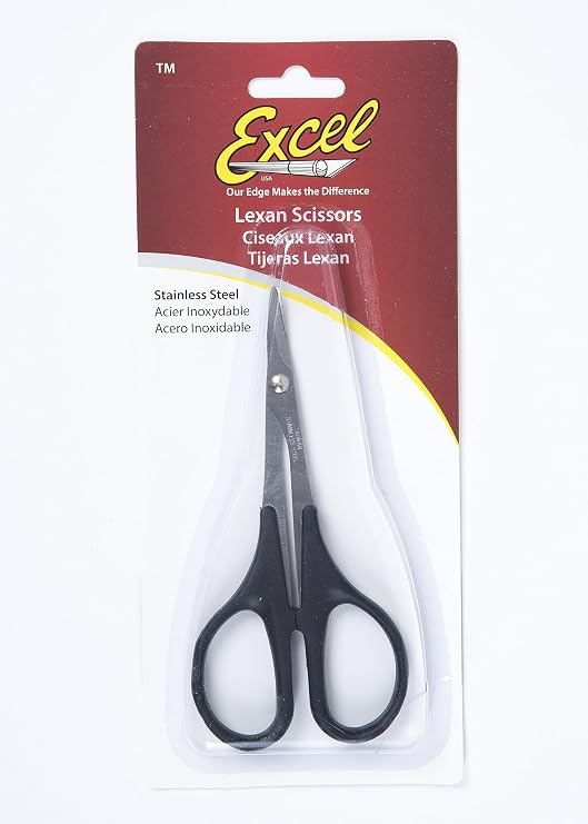 Excel Straight Lexan Scissors, 5.5-Inch