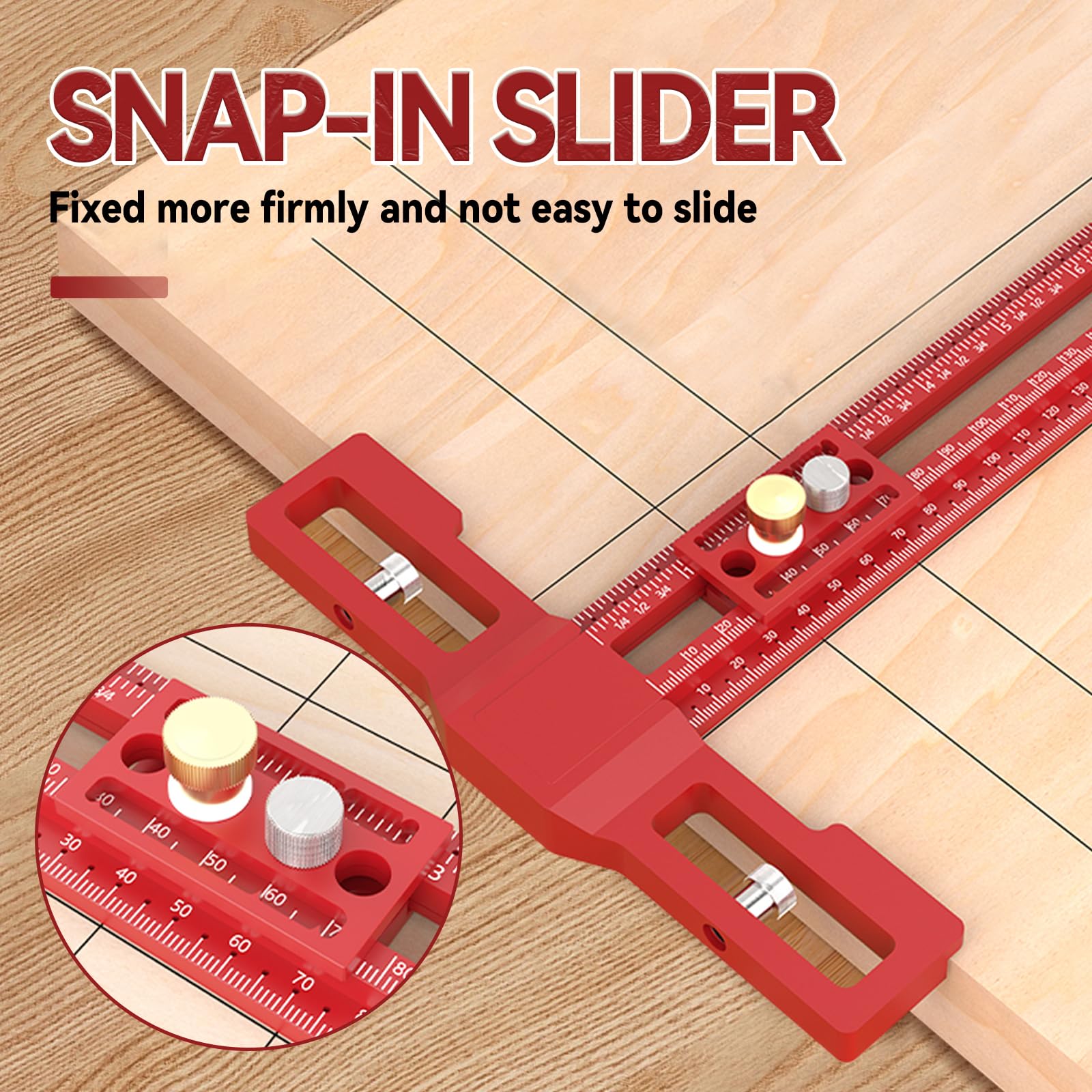 TS-16 Woodworking Scriber Ruler - Image 4