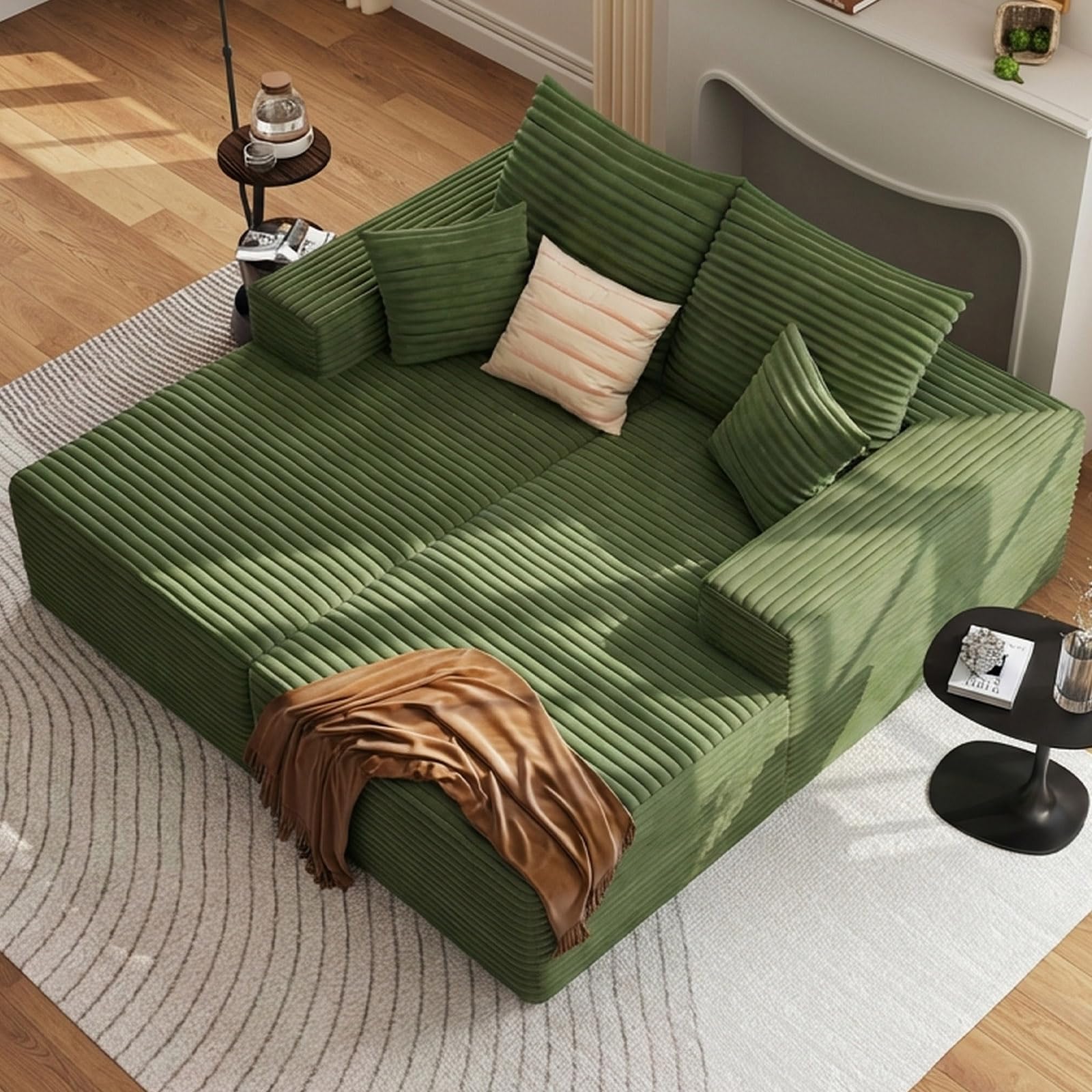 Insetude 72 Oversized Double Chaise Lounge