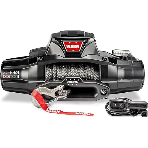 WARN 110010 Zeon XD 10-S Convertible Winch Kit with Hub Wireless & Wired Remote - 10,000 lb Capacity