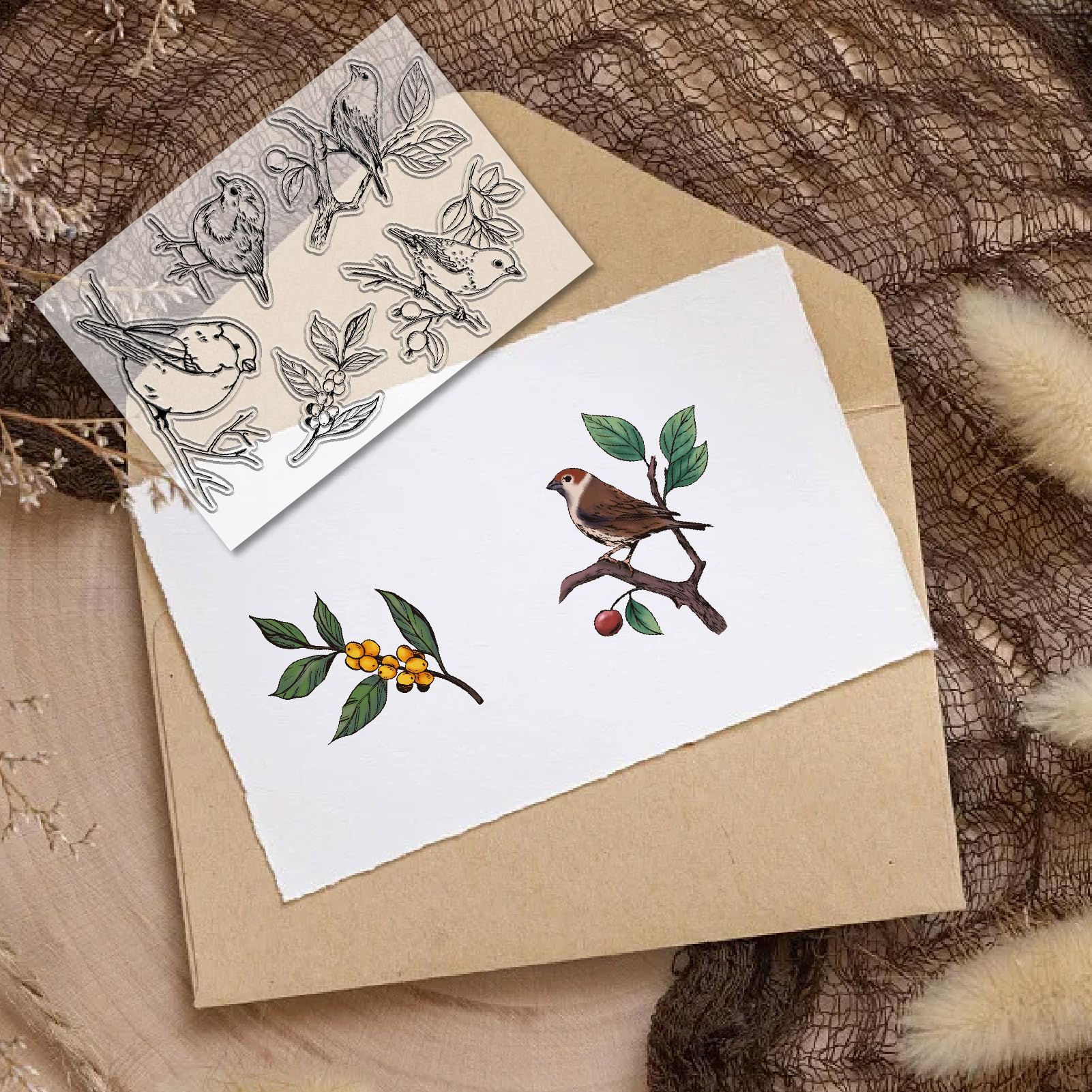 Sceau En Silicone Transparent Pour Bricolage, Scrapbooking, Photo