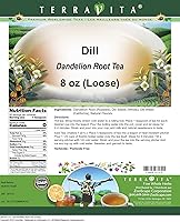 Vista 2 de Té de raíz de diente de león de eneldo (suelto) (8 oz, ZIN: 551112)