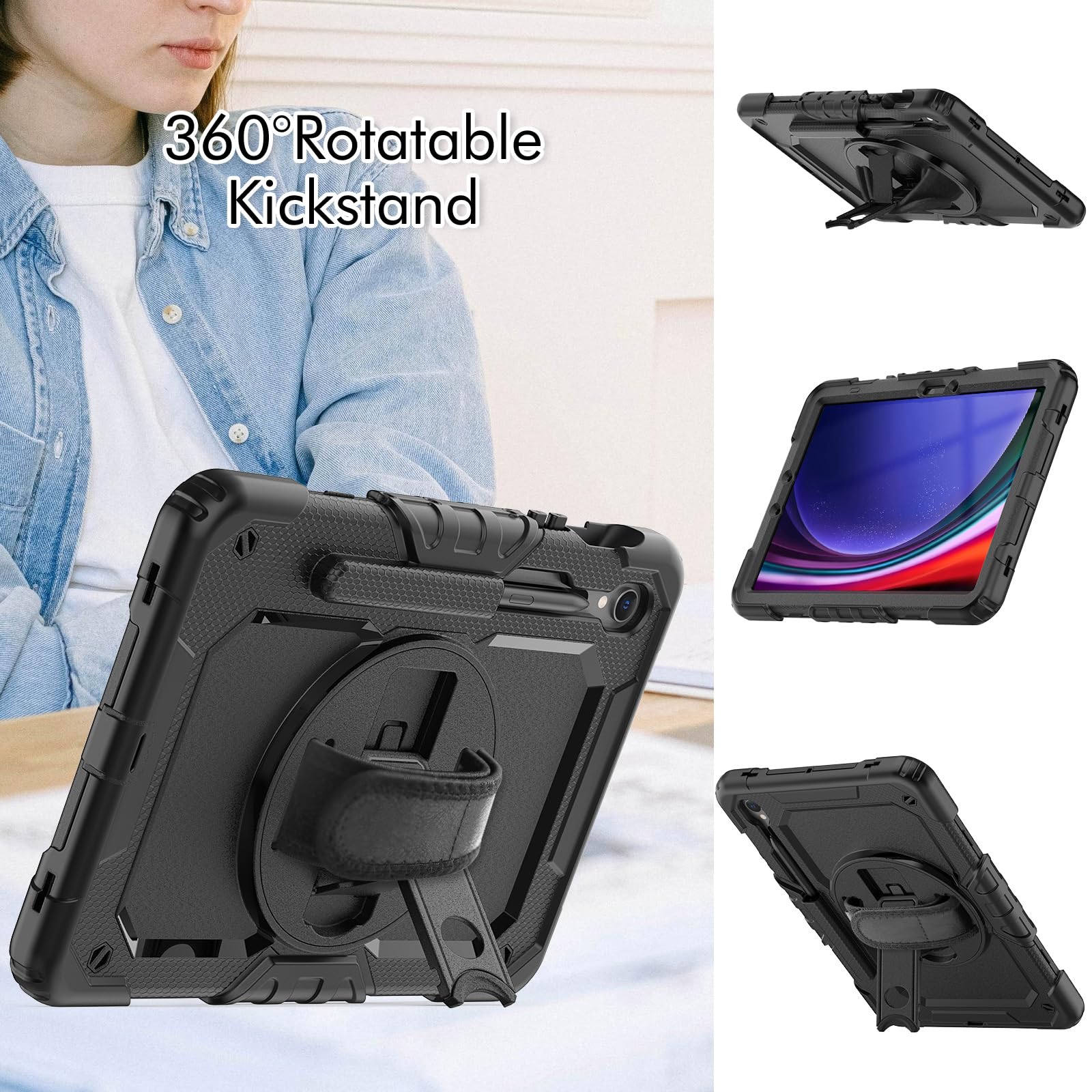 Amazon.com: for Samsung Galaxy Tab S10 FE SM-X520 X526B Case 10.9