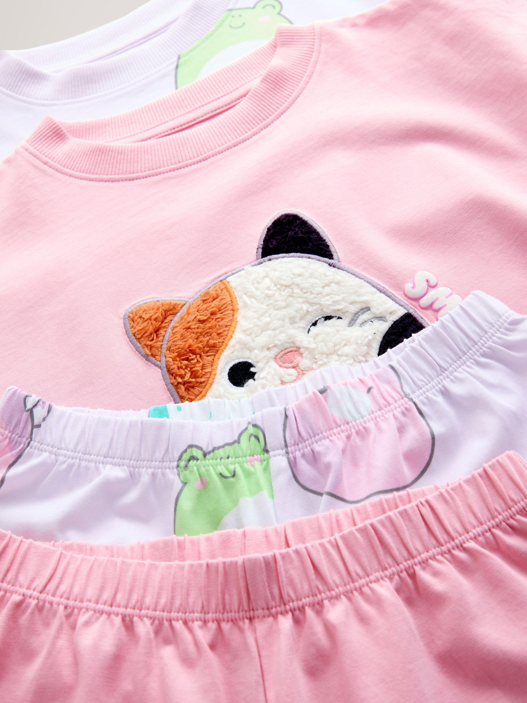 NEXT Mädchen Squishmallow Schlafanzüge im 2er-Pack