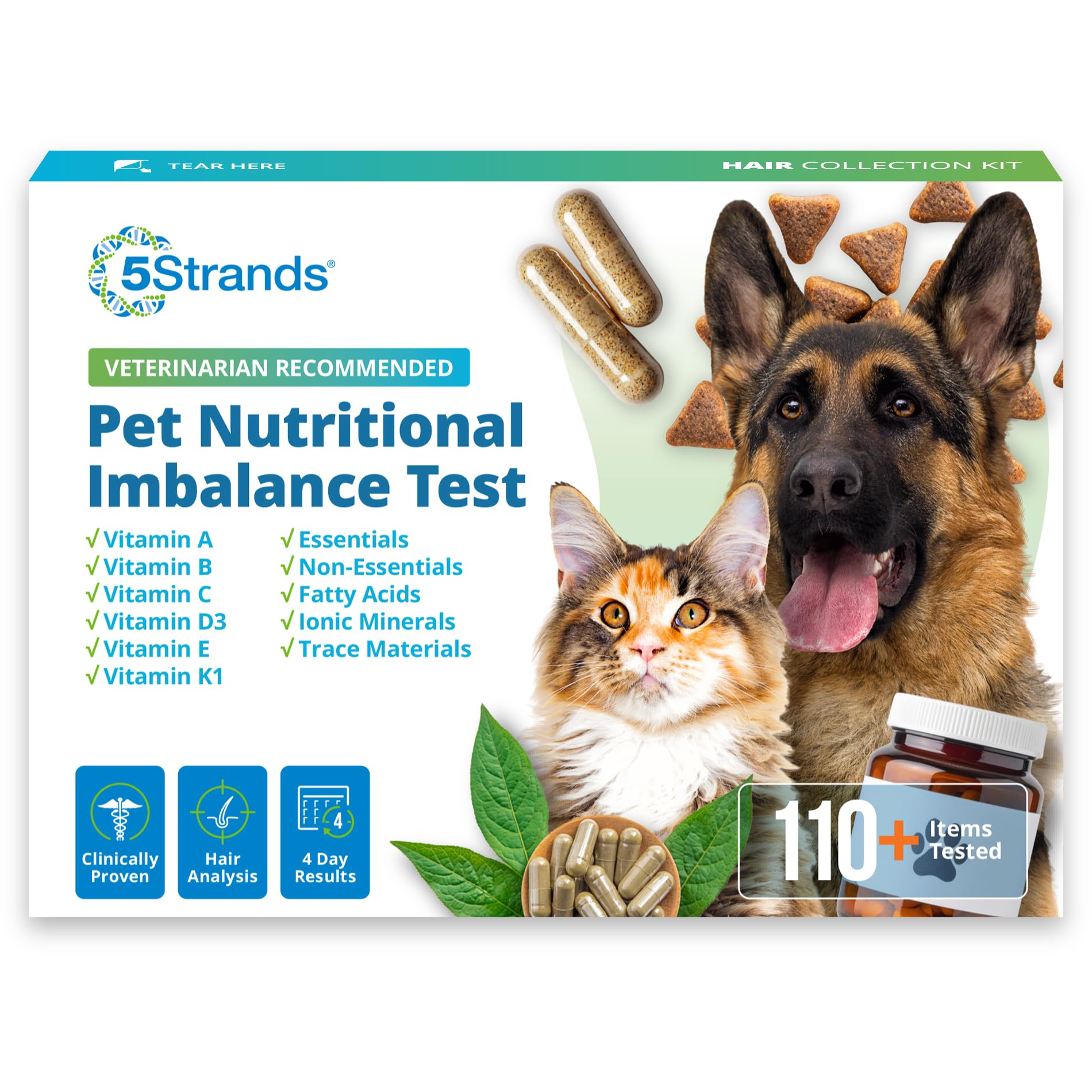 5Strands Pet Nutritional Imbalance Test