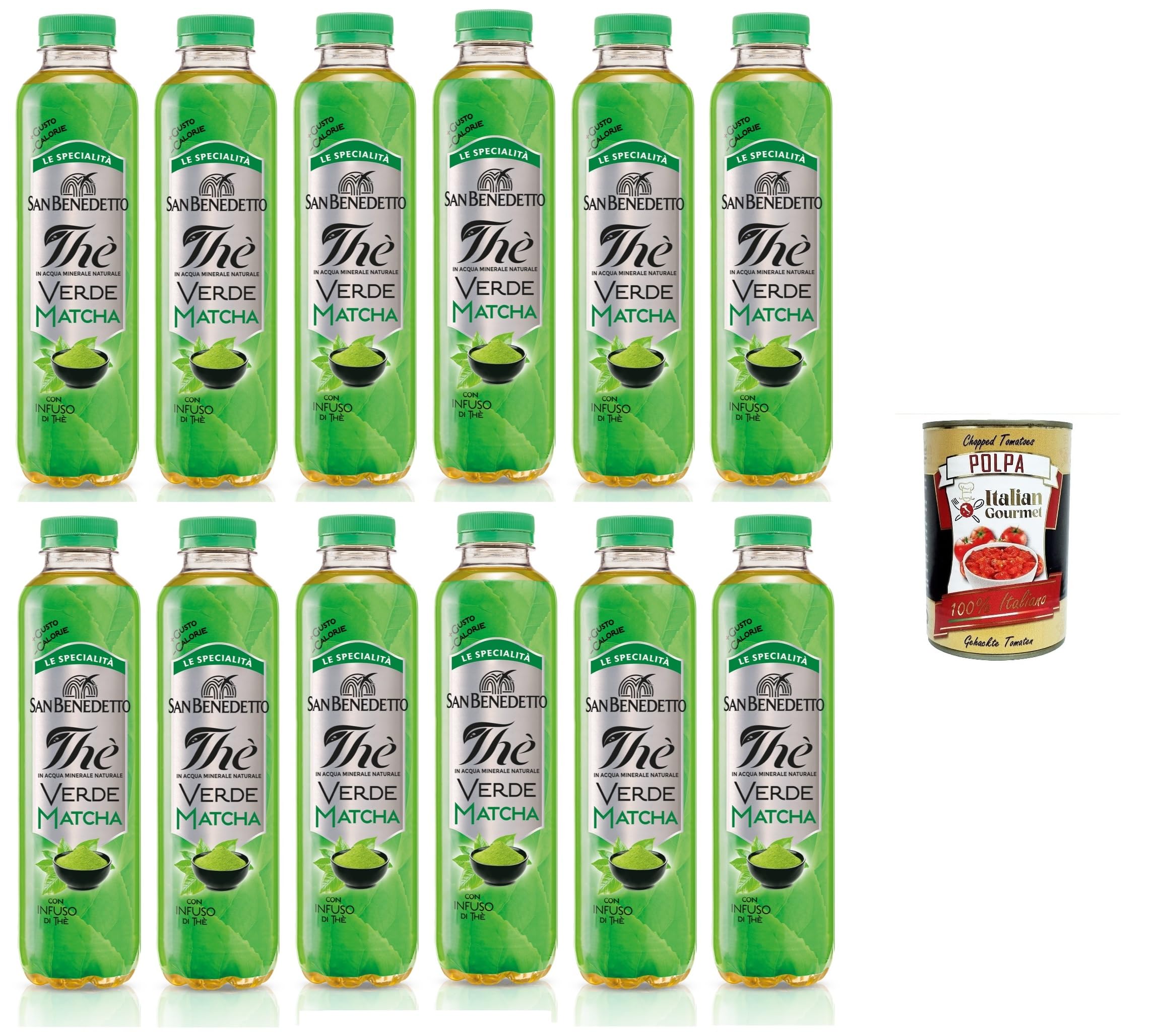 San Benedetto "Le Specialit" Test Pack Th Verde Matcha-Th al FICO  D'INDIA, Die Spezialitten" Matcha Green Tea Cactus Pear Tea 24 x 400 ml +  Italian Gourmet Polpa 400 g : Amazon.de: Grocery