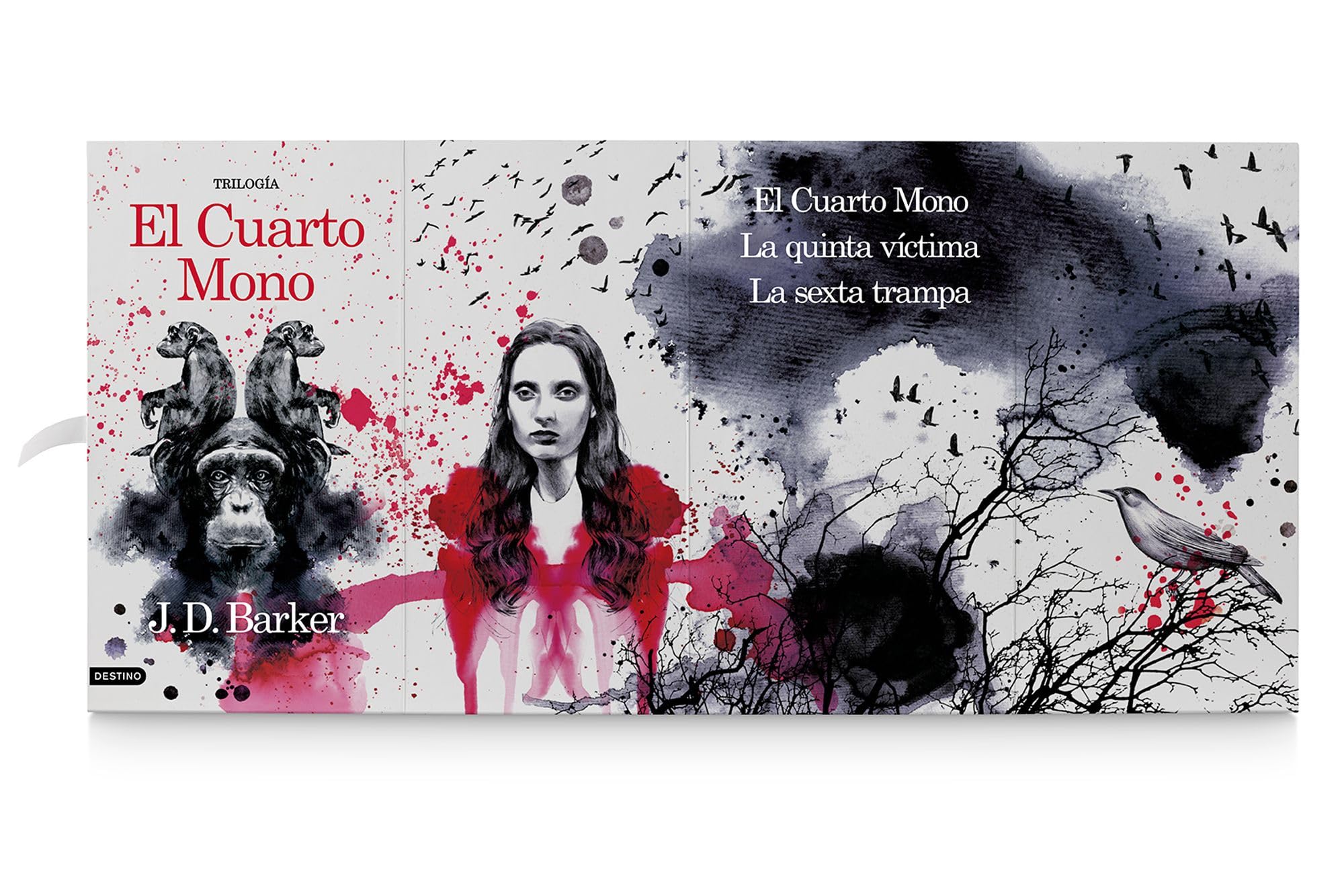 Cofre Trilogía El Cuarto Mono: (El Cuarto Mono + La quinta víctima + La sexta trampa) (Áncora & Delfín)