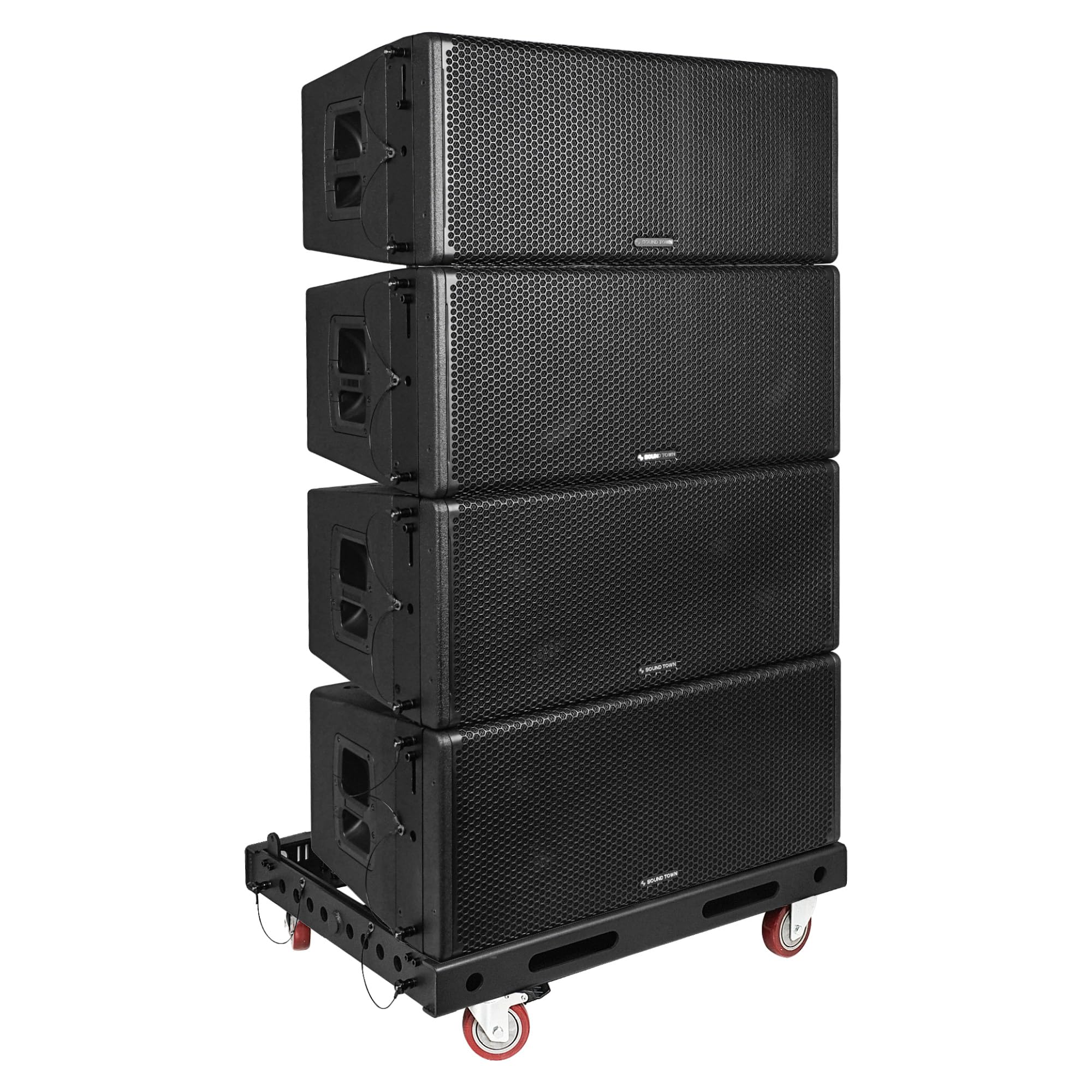 VaLSe – The Line - ZS-112BPW-PAIR | ZETHUS Pair of 12” Powered 2-Way Line Array
