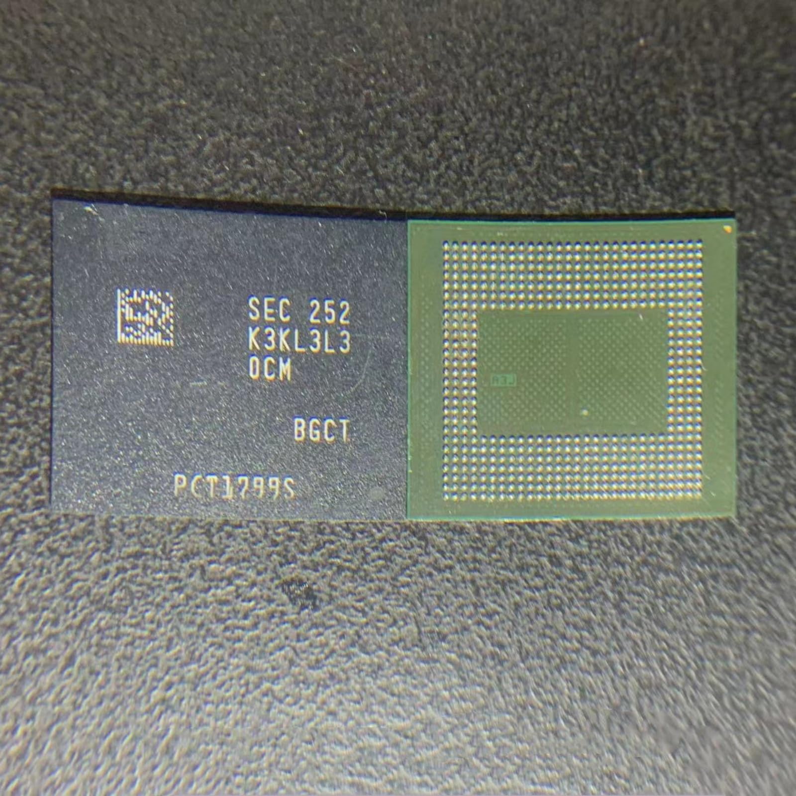 Hailue LPDDR5X DRAM 8G Storage K3KL3L30CM-BGCT 7500 Mbps 496 FBGA Lntegrated Circuit Chip