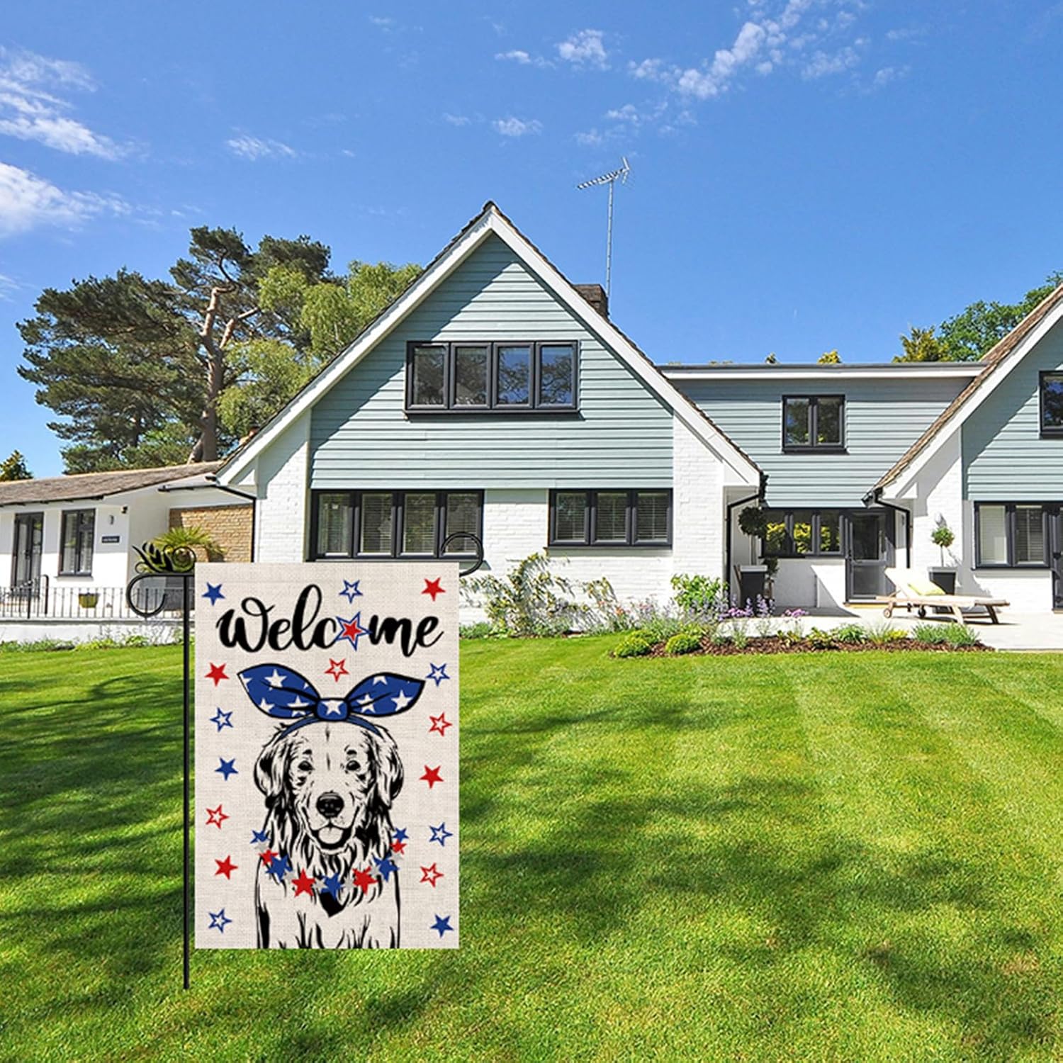 Seasonal Garden Flags golden Double Sided Flags Set of 11 Holiday Farmhouse Indoor Outdoor Yard Lawn Christmas Gifts Decorations 12.5x18 Inch - Image 4